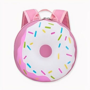 Sac à dos Donuts pour enfants - Blanc - Sac à dos pour enfants Sac à dos scolaire, couleur rose. Bonne qualité et très tendance.