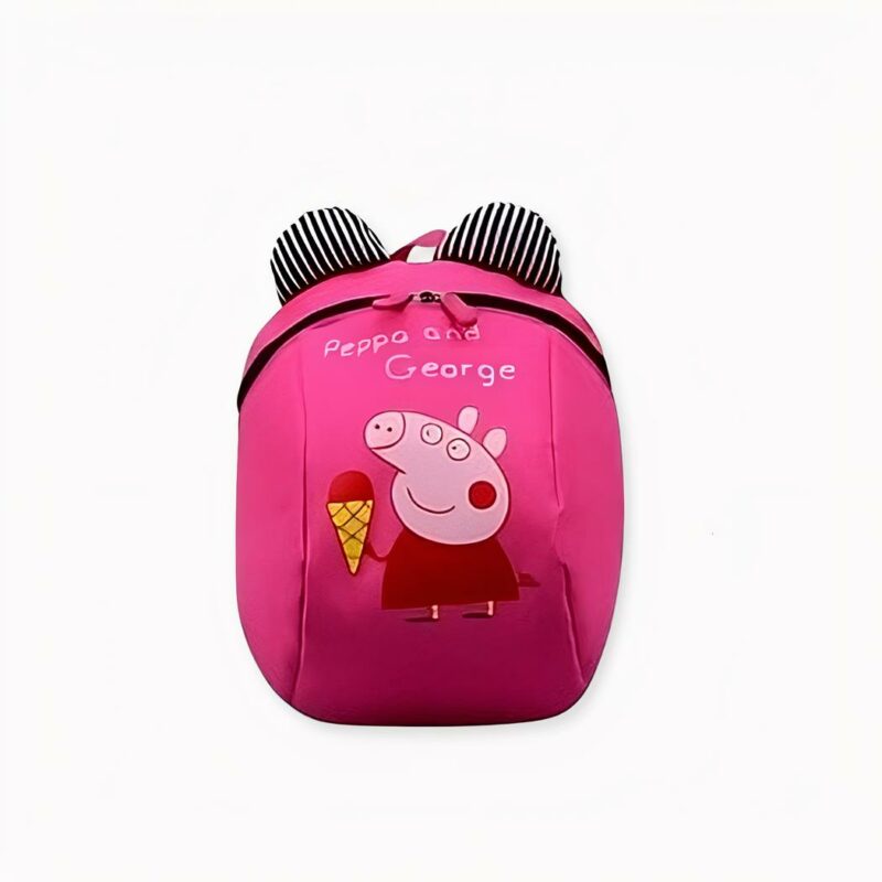 Sac à dos Peppa Pig pour enfants - Rose - Georges Cochon Sac à dos Kidzroom Peppa Pig Be Happy