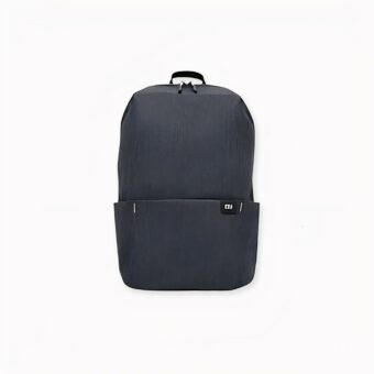 Sac à dos couleur unie style urbain - Noir - Mini sac à dos Xiaomi Mi Sac à dos d'affaires Xiaomi Mi