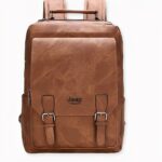 Sac à dos design en cuir pour homme, bonne qualité et très tendance.
