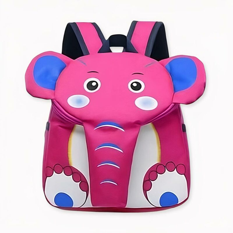 Sac à dos en forme d'éléphant pour enfant - Rose - Sac à dos scolaire Sac à dos