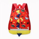 Sac à dos enfant avec imprimé dinosaure - Rouge - Sac à dos scolaire Sac à dos