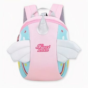 Sac à dos enfant forme licorne - Rose - Sac Joli vêtement pour bébé. Bonne qualité et très à la mode.