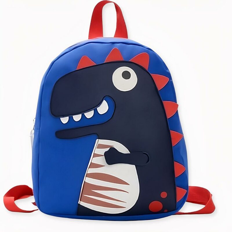 Sac à dos enfant motif dinosaure Kawaii - Bleu, couleur bleu. Bonne qualité et très tendance.