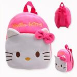Sac à dos peluche Hello Kitty pour enfants - Rose foncé - Sac à dos scolaire Sac à dos pour enfants