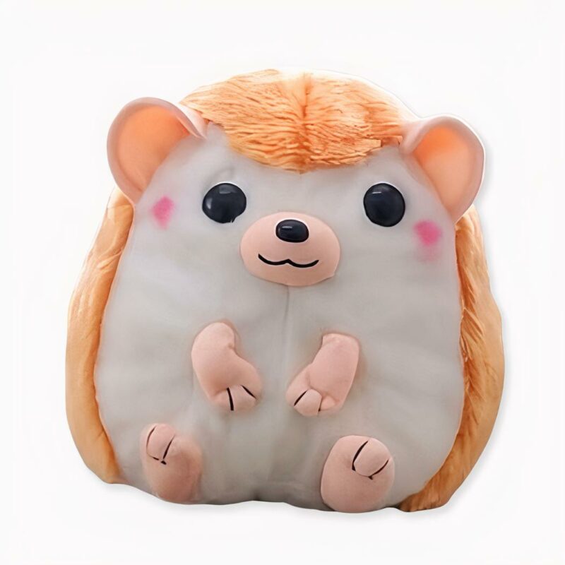 Sac à dos peluche hérisson - Orange - Animal en peluche Peluche Hérisson. Bonne qualité et très à la mode.
