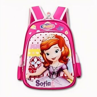 Sac à dos princesse Sofia pour filles. Bonne qualité et très à la mode.