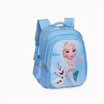 Sac d'école Disney Elsa pour filles - Rose, S - Gelé Elsa