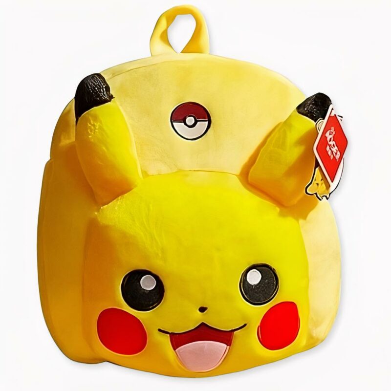 Sac d'école Pikachu en peluche - Animal en peluche Peluche. Bonne qualité et très à la mode.