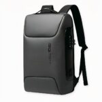 Sac à dos moderne étanche et résistant - Gris - Sac à dos pour ordinateur portable Sac à dos