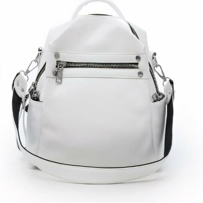 Sac à dos femme style décontracté - Blanc - Sac à dos scolaire Sac à dos