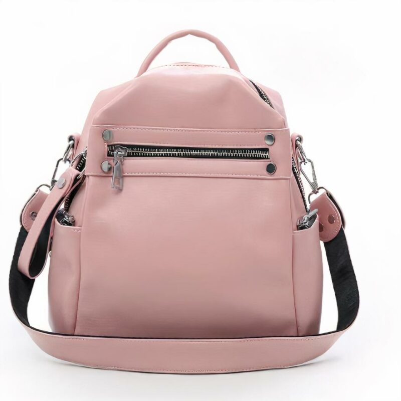 Sac à dos femme style décontracté - Rose - Sac à dos Sac à dos en cuir pour femmes