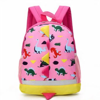 Sac à dos enfant avec imprimé dinosaure - Rose - Sac à dos pour enfants Sac à dos scolaire