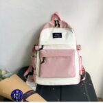 Sac à dos grande capacité pour adolescentes - Rose - Sac à main Sac à dos scolaire