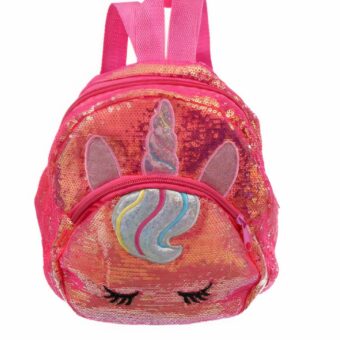 Sac à dos licorne enfant à paillettes brillantes - Fushia - Sac à dos Sac à dos scolaire
