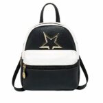 Mini sac à dos femme en cuir PU - Noir - Sac à main Sac à dos