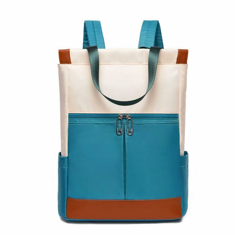 Sac à dos cartable livres étanche et pratique - Vert - Sac à dos pour ordinateur portable Sac d'ordinateur portable