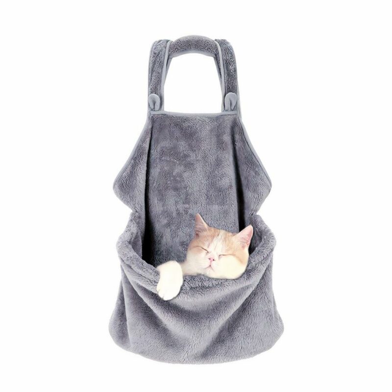 Sac à bandoulière transport chat pour l'hiver - Chat Chien
