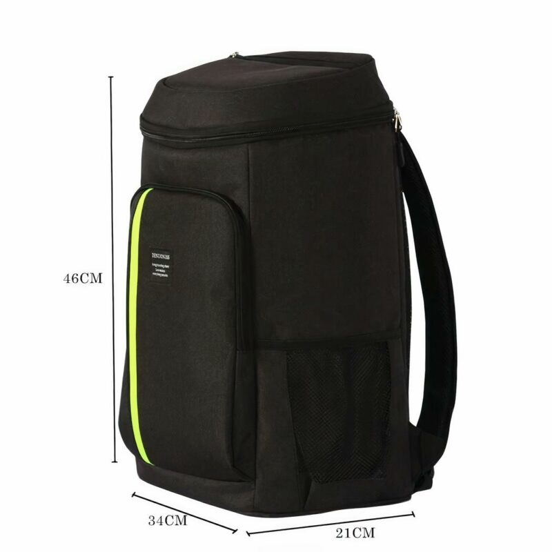 Sac à dos pique-nique avec bande verte - Sac à dos Sac
