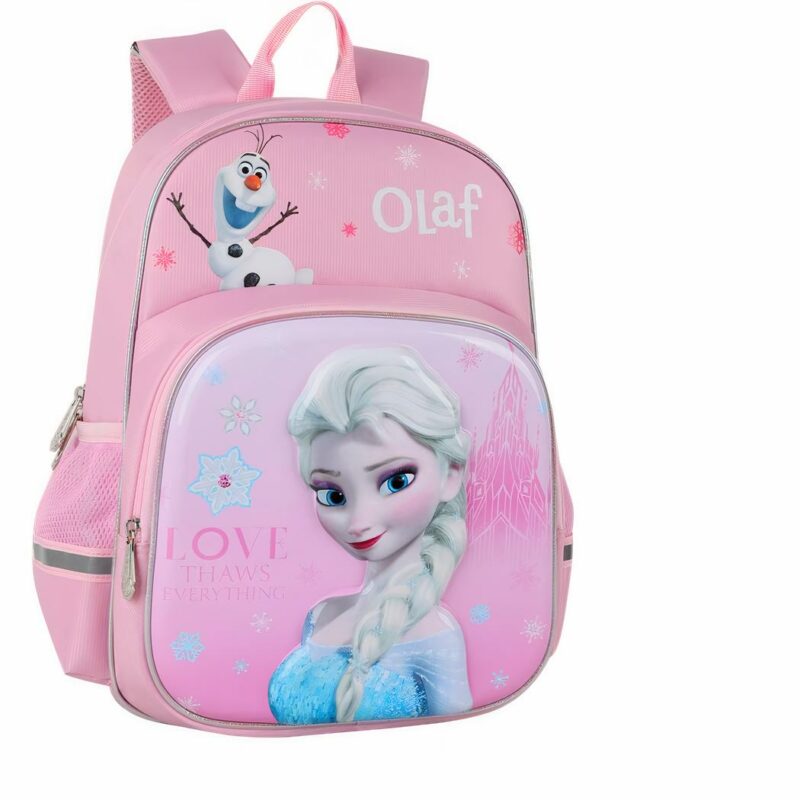 Sac à dos Disney La reine des neiges - Rose - Elsa Anne