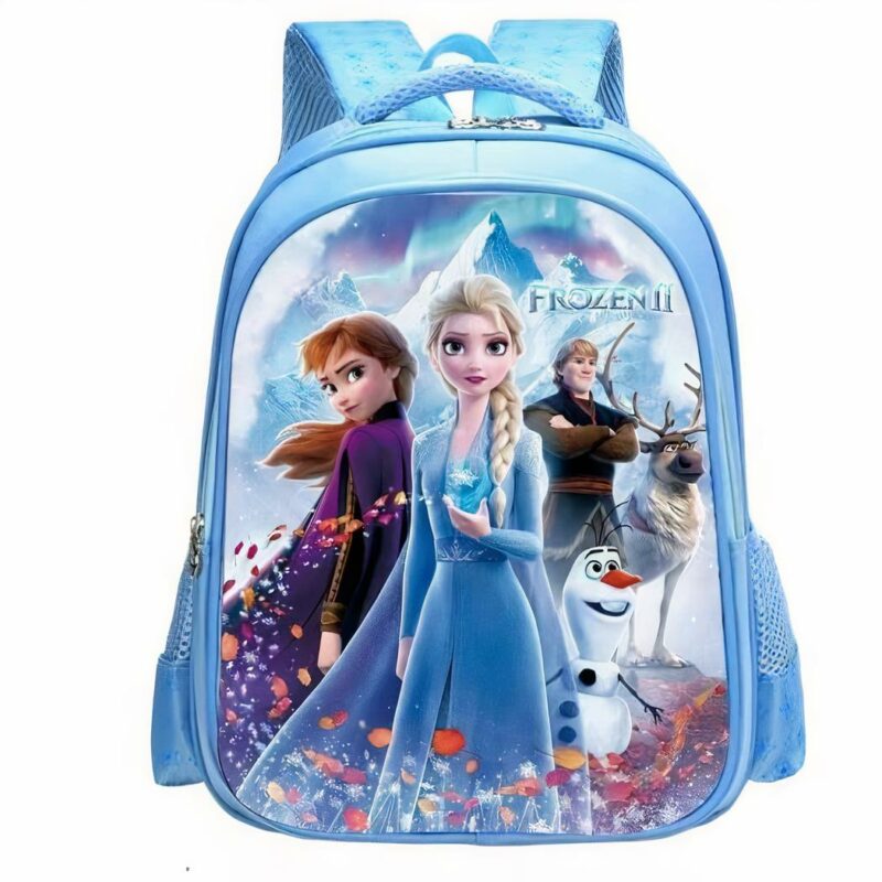 Sac à dos Elsa et Anna, La Reine des Neiges - Multicolore - Gelé Elsa