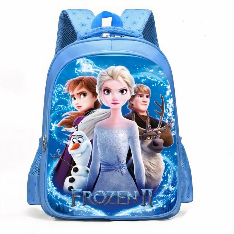 Sac à dos Elsa et Anna, La Reine des Neiges - Bleu foncé - Congelé 2 Gelé