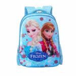Sac à dos Elsa et Anna, La Reine des Neiges - Bleu - Gelé Sac à dos scolaire