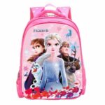 Sac à dos Elsa et Anna, La Reine des Neiges - Rouge - Gelé Sac à dos scolaire