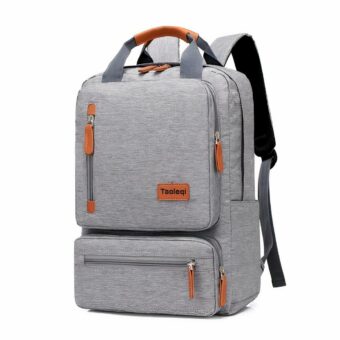 Sac à dos d'ordinateur design épuré - Gris - Sac à dos pour ordinateur portable Sac d'ordinateur portable