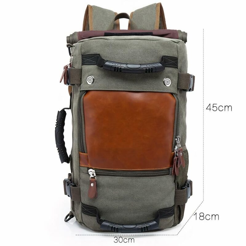 Sac à dos male de voyage - Vert - Sac à dos de voyage Sac à dos