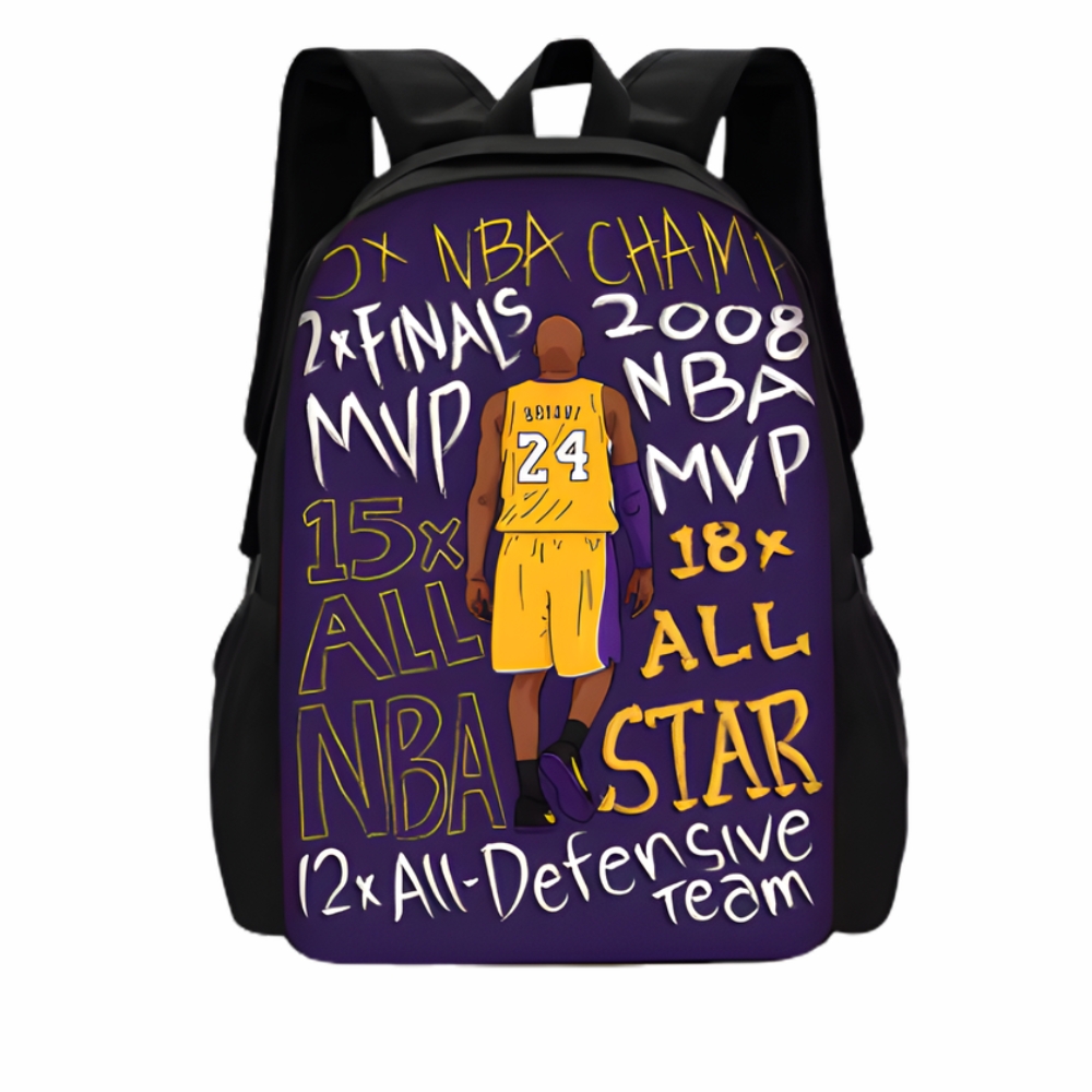 Sac à dos sport basketball motif Kobe Bryant – Image 7