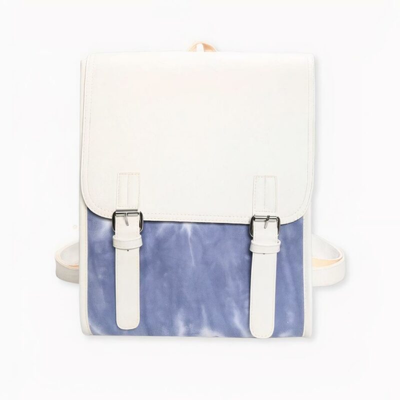 Un sac à dos simili cuir à la fois stylé et spacieux pour transporter vos affaires avec élégance lors de vos déplacements divers. Difficile de ne pas craquer pour ce sac à dos femme aux lignes épurées et à la finition soignée. Il fera un excellent sac pour aller au travail. Mais vous pouvez aussi l’acheter pour votre fille. Elle s’en servira comme cartable pour l’école.