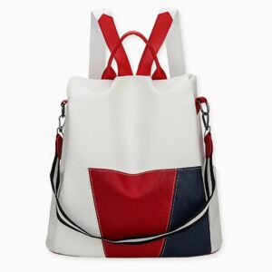 Ce sac à dos luxueux et tricolore pour femmes est parfait pour les occasions spéciales.