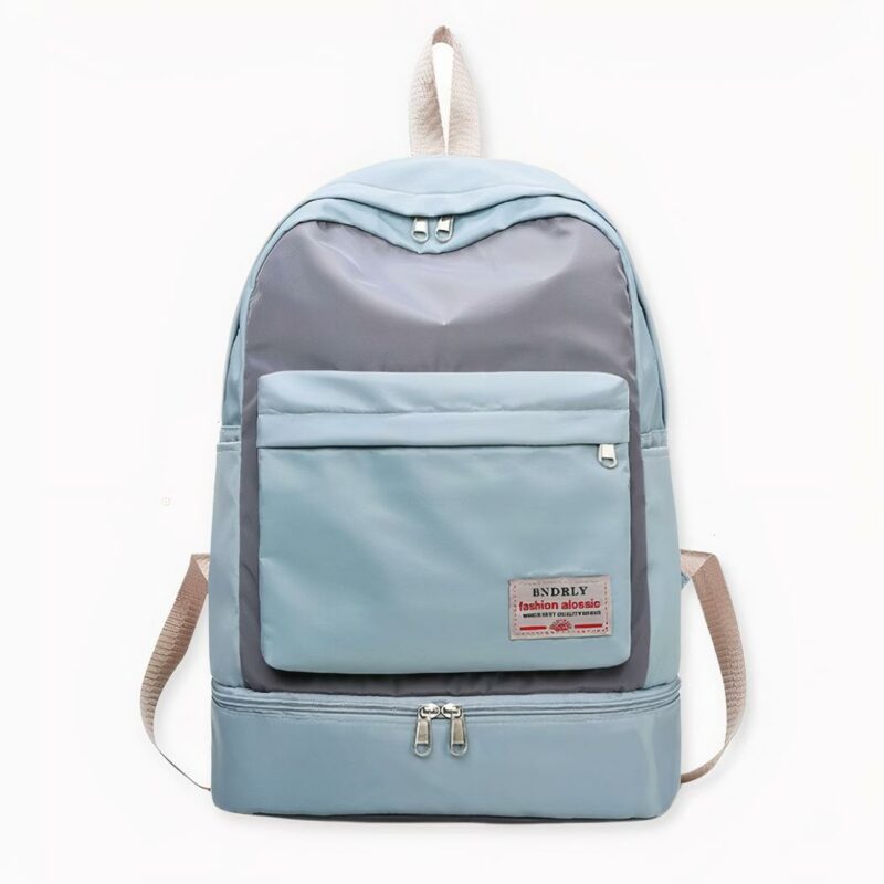 Vous aimez faire de la gym, de la natation, du yoga ou du fitness ? Découvrez ce sac à dos sport en nylon ! Un joli sac à dos qui s’apprécie autant pour son charme que pour sa praticité. Pour vos séances, le sac se dote en effet d’un compartiment spacieux pour emporter l’essentiel avec vous.