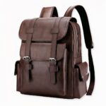 Ce sac à dos en cuir PU unisexe est parfait pour les hommes et les femmes qui recherchent un style décontracté.