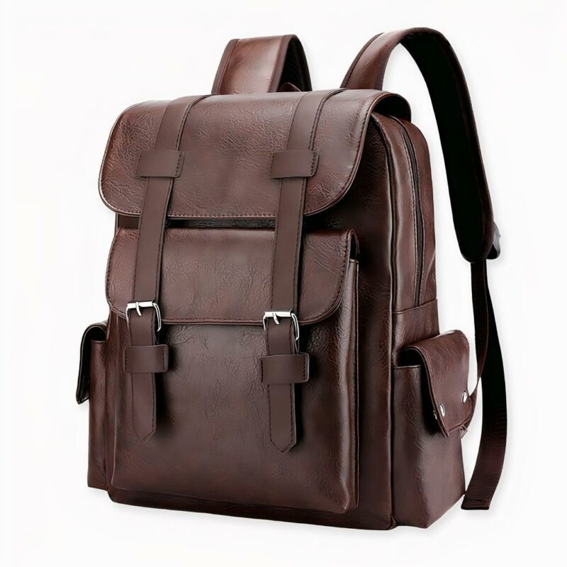 IMG_Sac_ý _dos_en_cuir_PU_unisexe_style_décontracté_1F Ce sac à dos en cuir PU unisexe est parfait pour les hommes et les femmes qui recherchent un style décontracté.