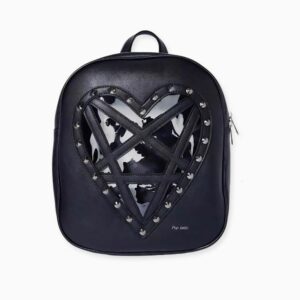 Ce sac à dos gothique en cuir PU est un must-have pour toute femme qui aime le style rock et rebelle. Conçu dans un cuir de qualité supérieure, ce sac à dos est durable et résistant à l'usure.