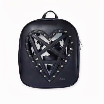 Ce sac à dos gothique en cuir PU est un must-have pour toute femme qui aime le style rock et rebelle. Conçu dans un cuir de qualité supérieure, ce sac à dos est durable et résistant à l'usure.