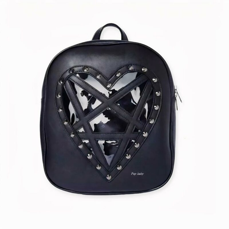 Ce sac à dos gothique en cuir PU est un must-have pour toute femme qui aime le style rock et rebelle. Conçu dans un cuir de qualité supérieure, ce sac à dos est durable et résistant à l'usure.