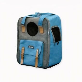 Sac à Dos de Transport pour Chat et Chien avec Fenêtre Bulle – Confort, Sécurité et Design Futuriste pour Vos Déplacements
