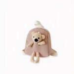 Petit sac à dos peluche ours, bonne qualité et très douce.