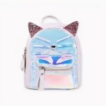 Sac à dos chat à paillettes pour l'école deux couleurs à la mode, bonne qualité et très à la mode.