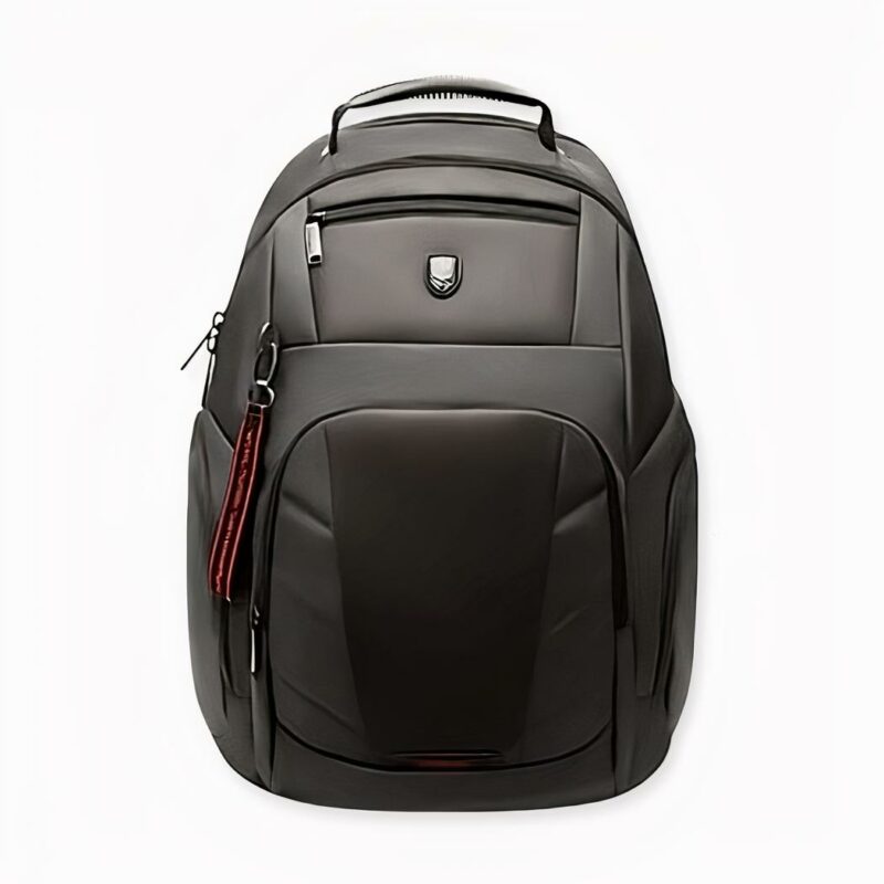 Sac_à_dos_de_grande_capacité_avec_chargeur_USB_2 Sac à dos de grande capacité avec chargeur USB noir avec un fond blanc