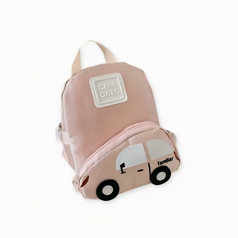 Sac_à_dos_enfant_avec_poche_en_forme_de_voiture_2 Sac à dos enfant avec poche en forme de voiture. Bonne qualité et très à la mode.