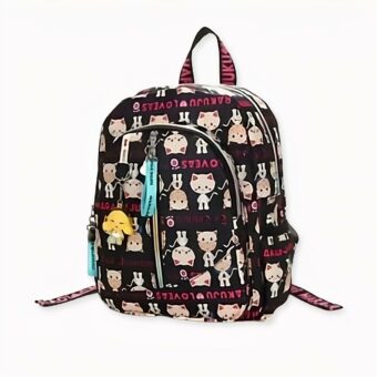 Sac à dos fille imprimé dessin animé. Bonne qualité et très pratique.