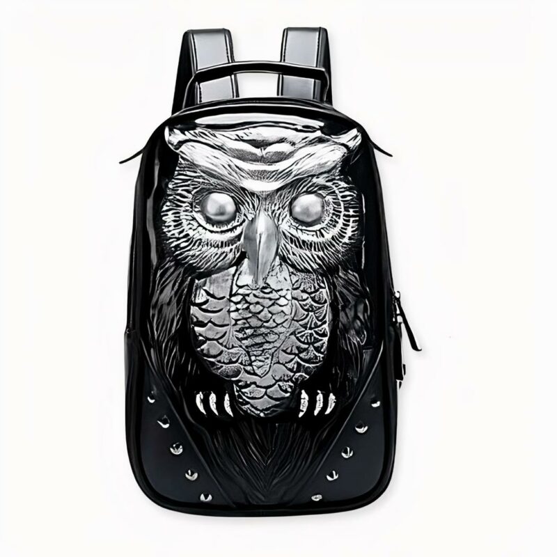 Vous aimez adopter un look original ? Ce sac à dos hibou 3D devrait vous intéresser. Un sac à dos impressionnant qui séduit autant pour son originalité que pour son élégance. L’avoir sur votre dos vous distinguera des autres. C’est le sac à dos idéal à avoir pour donner du caractère à son look.