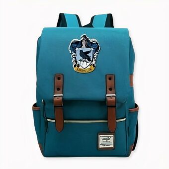 Sac à dos motif Gryffindor pour étudiant en vert