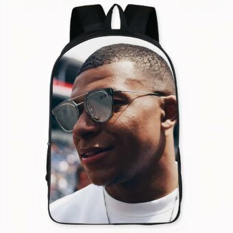 Sac à dos motif Kylian Mbappé . Bonne qualité et très tendance.