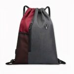 Sac à dos sport deux tons à cordon, bonne qualité et très pratique.