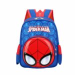 Sac à dos Disney Spider-man, bleu et rouge sur fond blanc